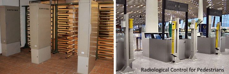 Bertin Radiological Control for Pedestrians